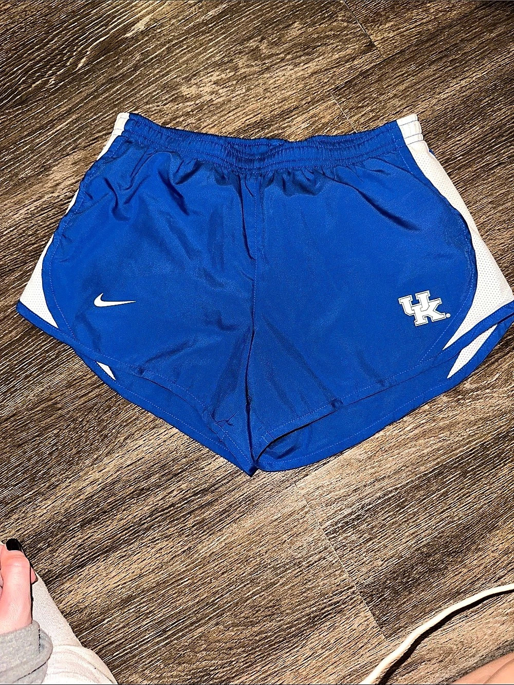 Nike Dri-fit juniors university of Kentucky running shorts